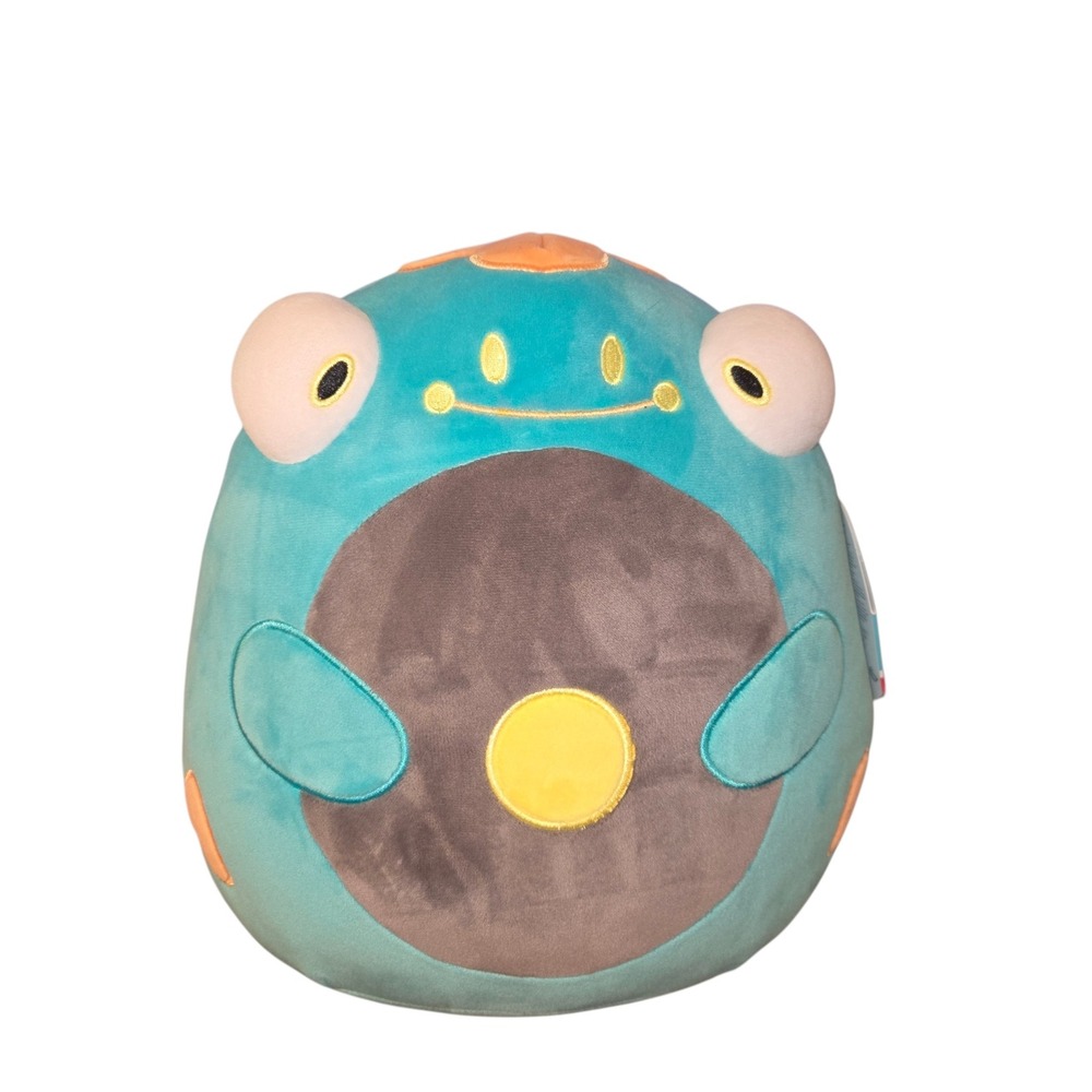 Squishmallows Bellibolt Pokemon Plush 10 Inch Teal Electric Frog Paldea Toy